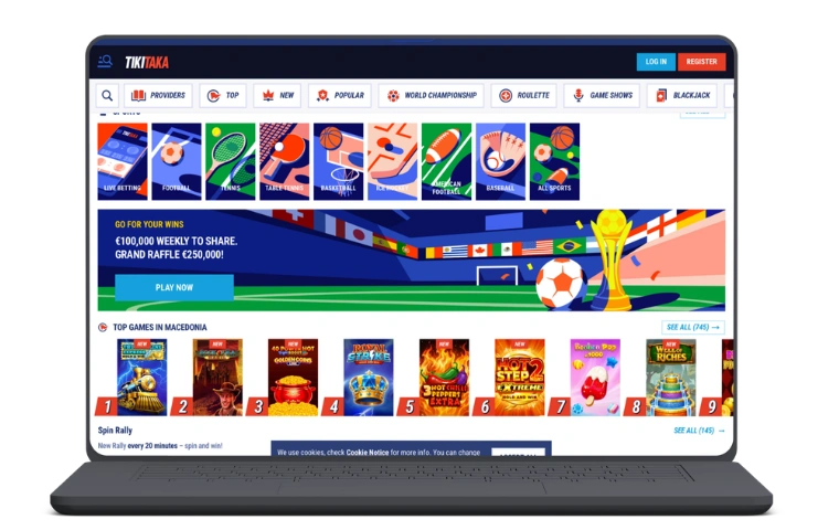 Tiki Taka online kasino
